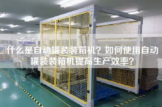 什么是自动罐装装箱机？如何使用自动罐装装箱机提高生产效率？