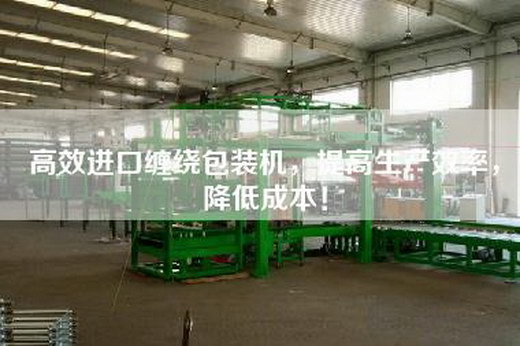 高效进口缠绕包装机，提高生产效率，降低成本！
