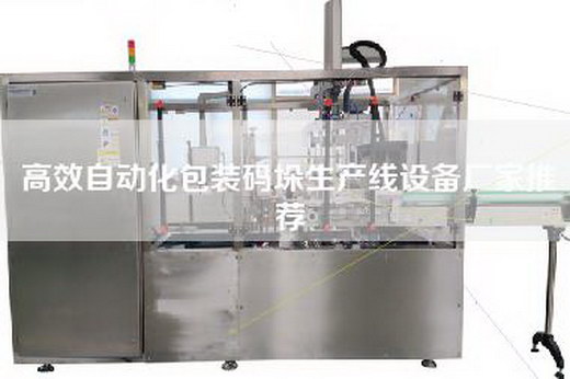 高效自动化包装码垛生产线设备厂家推荐
