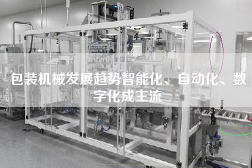 包装机械发展趋势智能化、自动化、数字化成主流