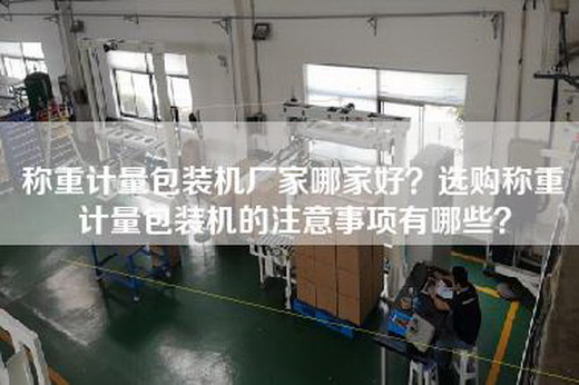 称重计量包装机厂家哪家好？选购称重计量包装机的注意事项有哪些？
