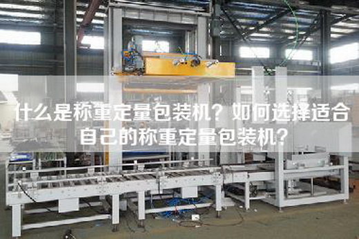 什么是称重定量包装机？如何选择适合自己的称重定量包装机？