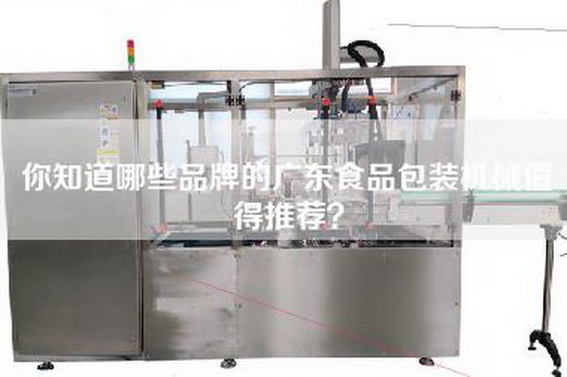 你知道哪些品牌的广东食品包装机械值得推荐？