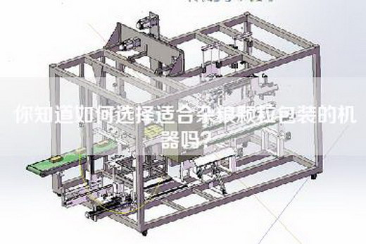 你知道如何选择适合杂粮颗粒包装的机器吗？