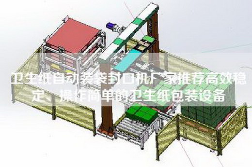 卫生纸自动装袋封口机厂家推荐高效稳定、操作简单的卫生纸包装设备