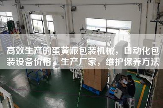 高效生产的蛋黄派包装机械，自动化包装设备价格，生产厂家，维护保养方法