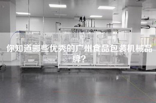你知道哪些优秀的广州食品包装机械品牌？