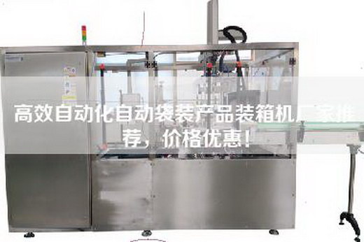 高效自动化自动袋装产品装箱机厂家推荐，价格优惠！