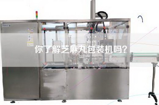 你了解芝麻丸包装机吗？