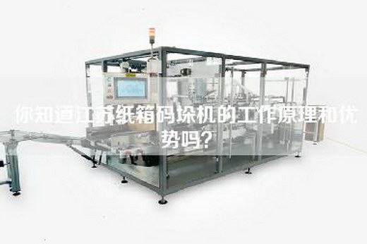 你知道江苏纸箱码垛机的工作原理和优势吗？