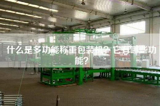 什么是多功能称重包装机？它有哪些功能？