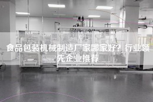 食品包装机械制造厂家哪家好？行业领先企业推荐