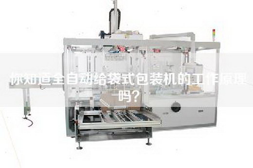 你知道全自动给袋式包装机的工作原理吗？