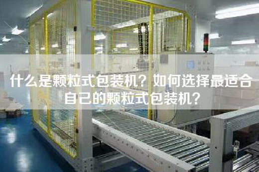 什么是颗粒式包装机？如何选择最适合自己的颗粒式包装机？
