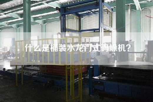 什么是桶装水龙门式码垛机？