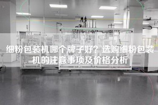 细粉包装机哪个牌子好？选购细粉包装机的注意事项及价格分析