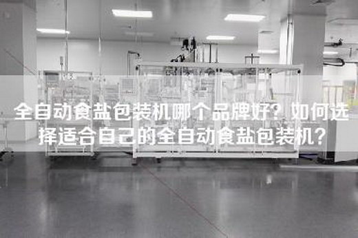 全自动食盐包装机哪个品牌好？如何选择适合自己的全自动食盐包装机？