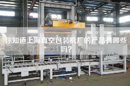 你知道上海真空包装机厂的产品有哪些吗？