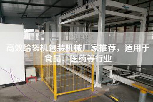 高效给袋机包装机械厂家推荐，适用于食品、医药等行业