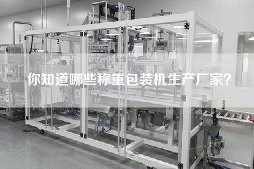 你知道哪些称重包装机生产厂家？