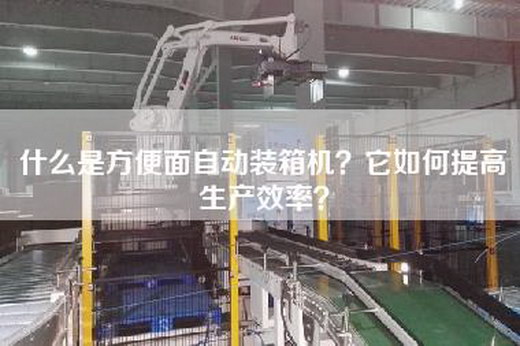 什么是方便面自动装箱机？它如何提高生产效率？