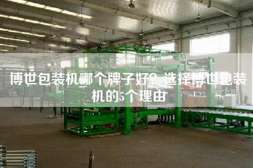 博世包装机哪个牌子好？选择博世包装机的5个理由