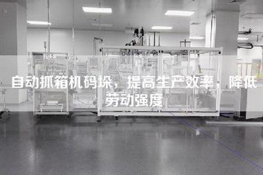 自动抓箱机码垛，提高生产效率，降低劳动强度