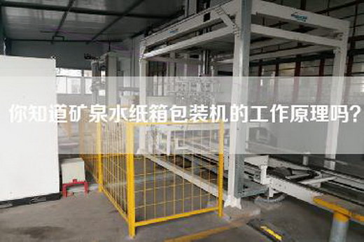 你知道矿泉水纸箱包装机的工作原理吗？