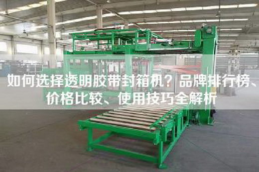 如何选择透明胶带封箱机？品牌排行榜、价格比较、使用技巧全解析