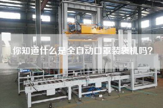 你知道什么是全自动口罩装袋机吗？