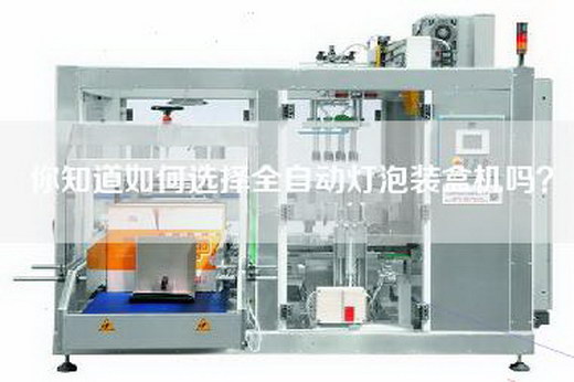 你知道如何选择全自动灯泡装盒机吗？