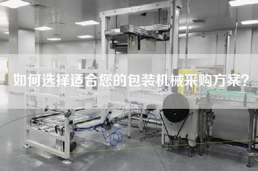 如何选择适合您的包装机械采购方案？