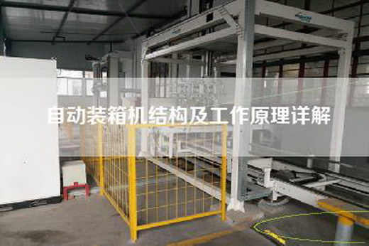 自动装箱机结构及工作原理详解