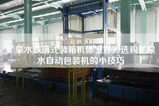 矿泉水跌落式装箱机哪家好？选购矿泉水自动包装机的小技巧