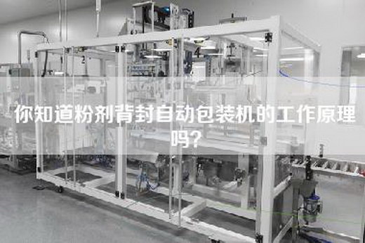 你知道粉剂背封自动包装机的工作原理吗？