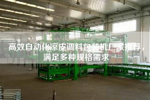 高效自动化凉皮调料包装机厂家推荐，满足多种规格需求