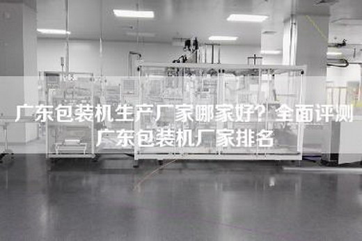 广东包装机生产厂家哪家好？全面评测广东包装机厂家排名