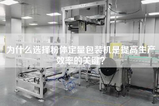 为什么选择粉体定量包装机是提高生产效率的关键？
