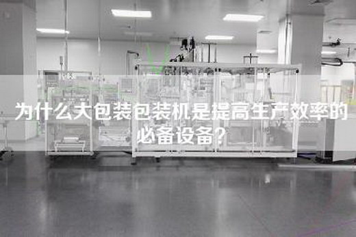 为什么大包装包装机是提高生产效率的必备设备？