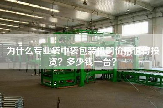 为什么专业袋中袋包装机的价格值得投资？多少钱一台？