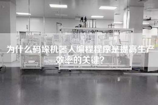为什么码垛机器人编程程序是提高生产效率的关键？