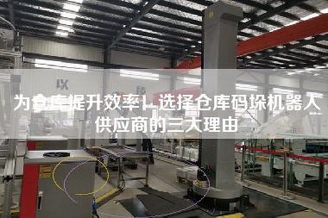为仓库提升效率！选择仓库码垛机器人供应商的三大理由