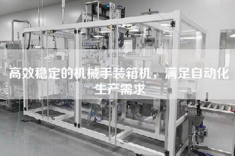 高效稳定的机械手装箱机，满足自动化生产需求