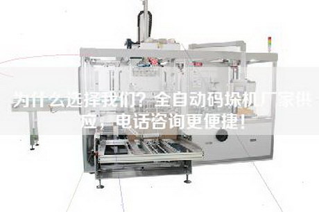 为什么选择我们？全自动码垛机厂家供应，电话咨询更便捷！
