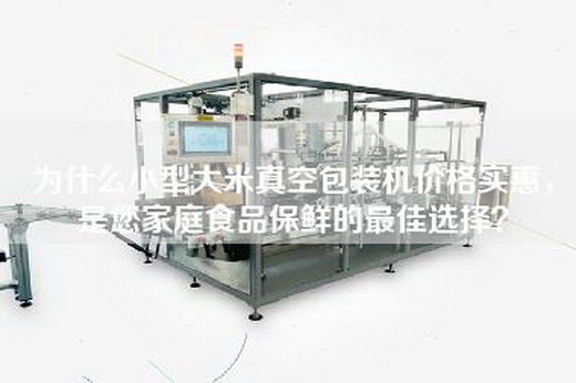 为什么小型大米真空包装机价格实惠，是您家庭食品保鲜的最佳选择？